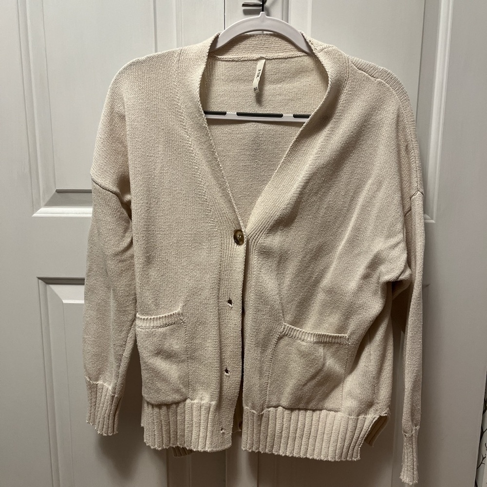 Cream Cardigan
